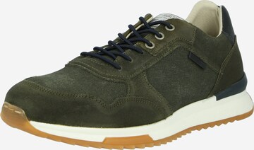 Sneaker bassa di BULLBOXER in verde: frontale