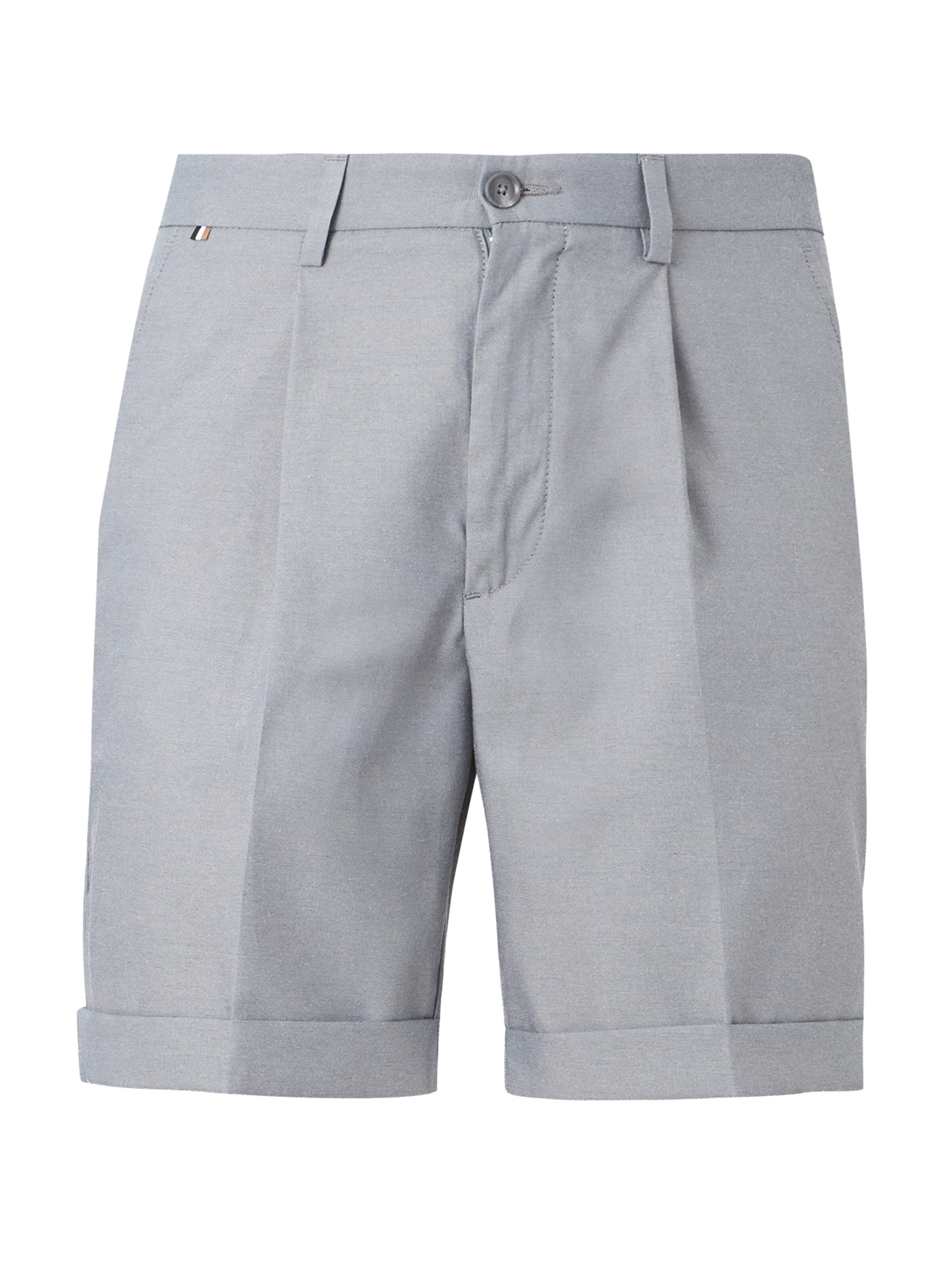 BOSS Regular Панталон с набор в сиво: отпред