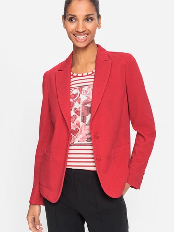 Blazer Olsen en rouge : devant
