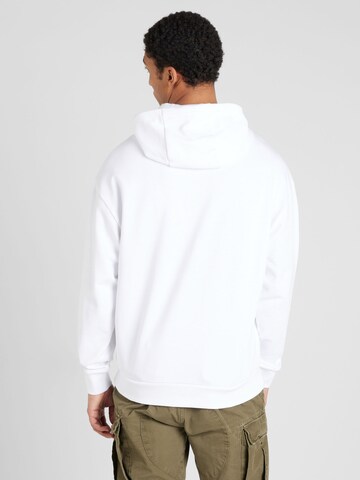 HUGO Blue - Sweatshirt 'Nottyo' em branco