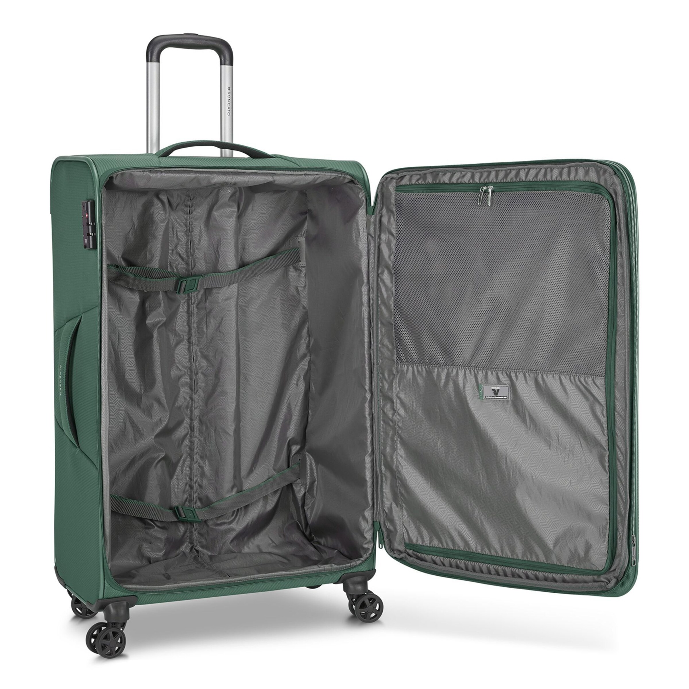 Roncato Suitcase Set 'Jazz 4.0' in Green