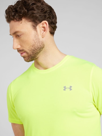 Tricou funcțional 'Launch' de la UNDER ARMOUR pe verde