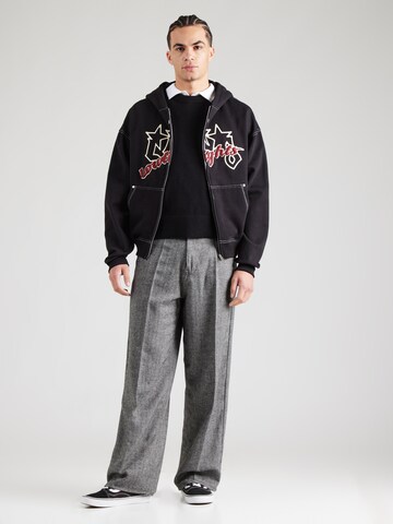 WEEKDAY Loosefit Hose 'Astro' in Schwarz