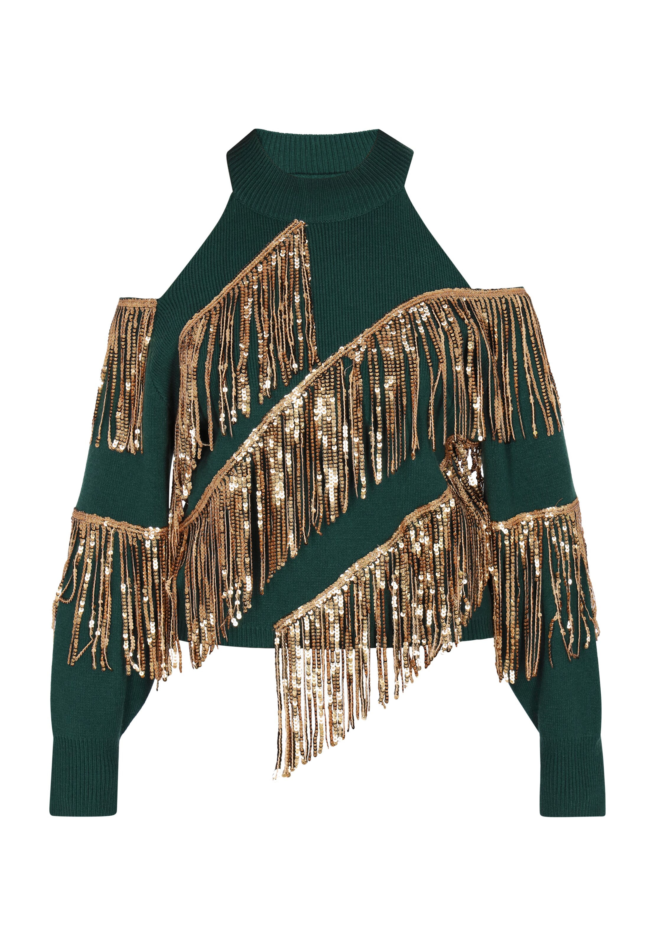 faina Sweater in Green: front