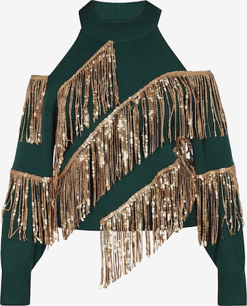 faina Sweater in Green: front