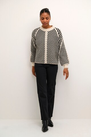 Pull-over 'Vera' Kaffe en beige
