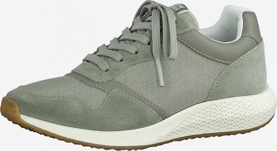 Tamaris Fashletics Sneaker in creme / oliv / weiß, Produktansicht