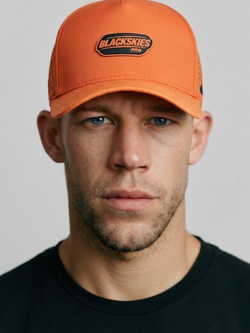 Blackskies Athletic Cap 'Pro Flow Sport Performance' in Orange: front