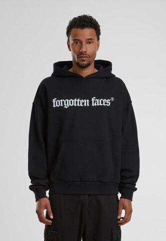 Sweat-shirt 'Jade Oni' Forgotten Faces en noir : devant