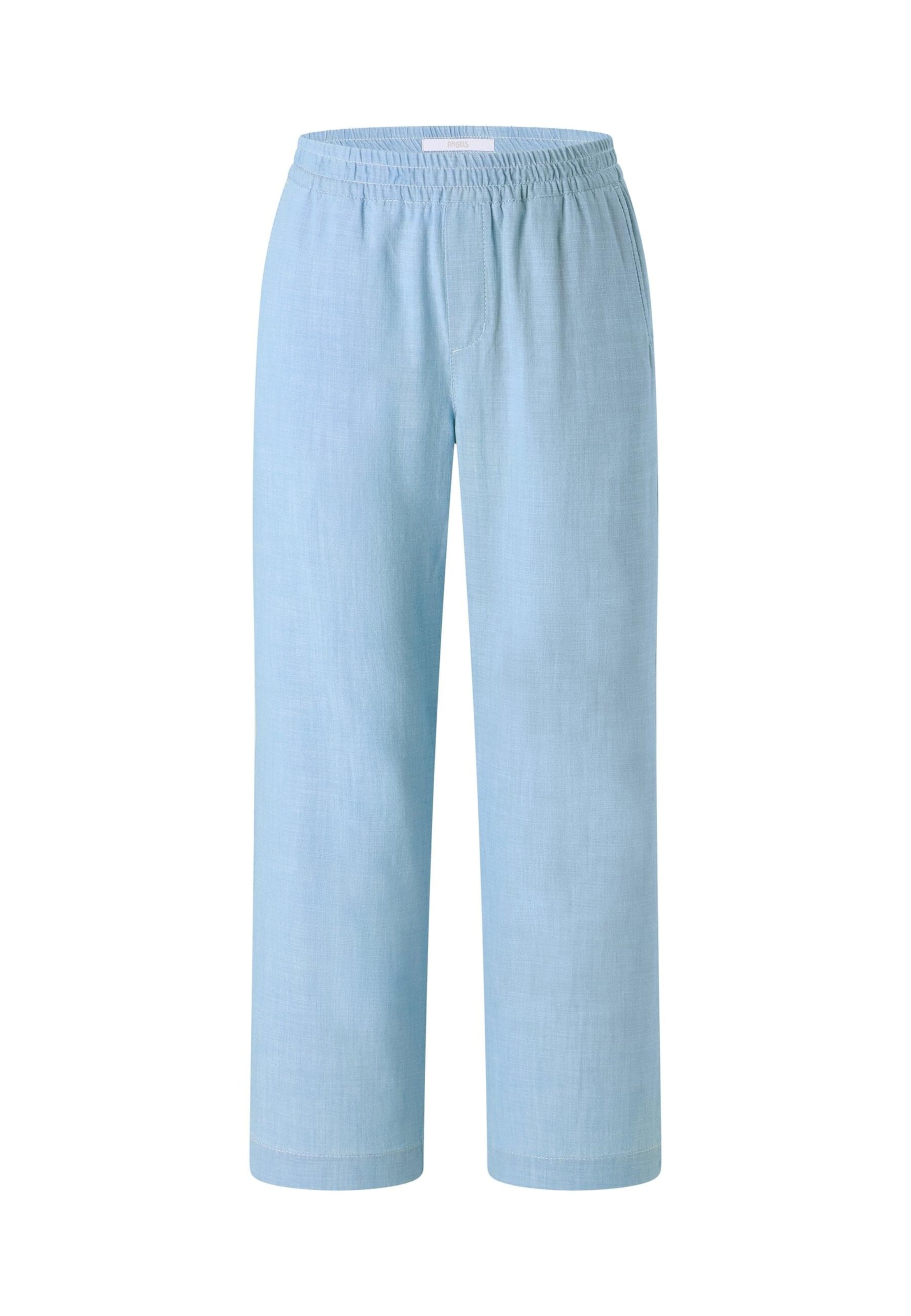 Angels Loosefit Broek 'Linn Jump' in Blauw: voorkant