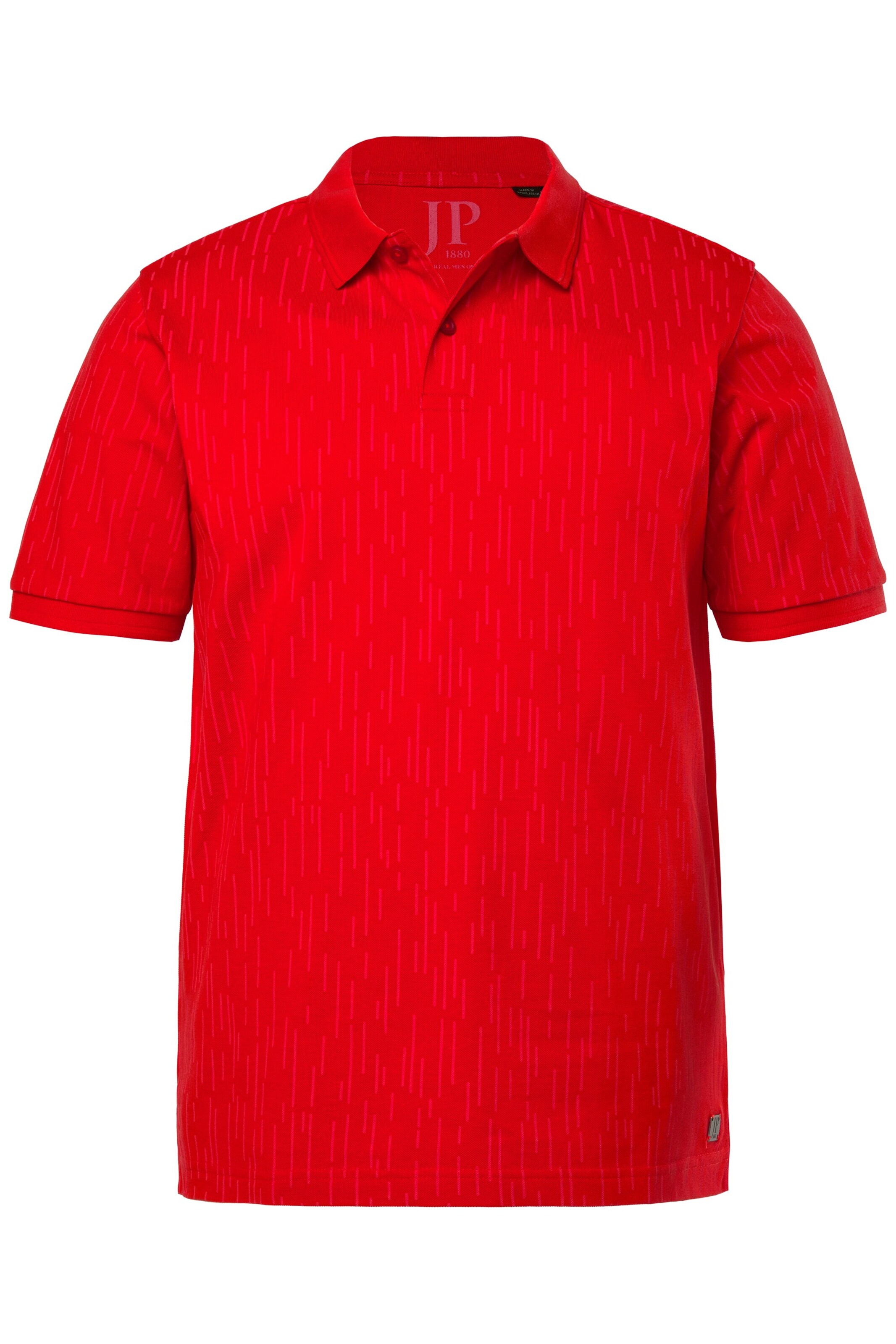 JP1880 Poloshirt in Rot: Vorderseite