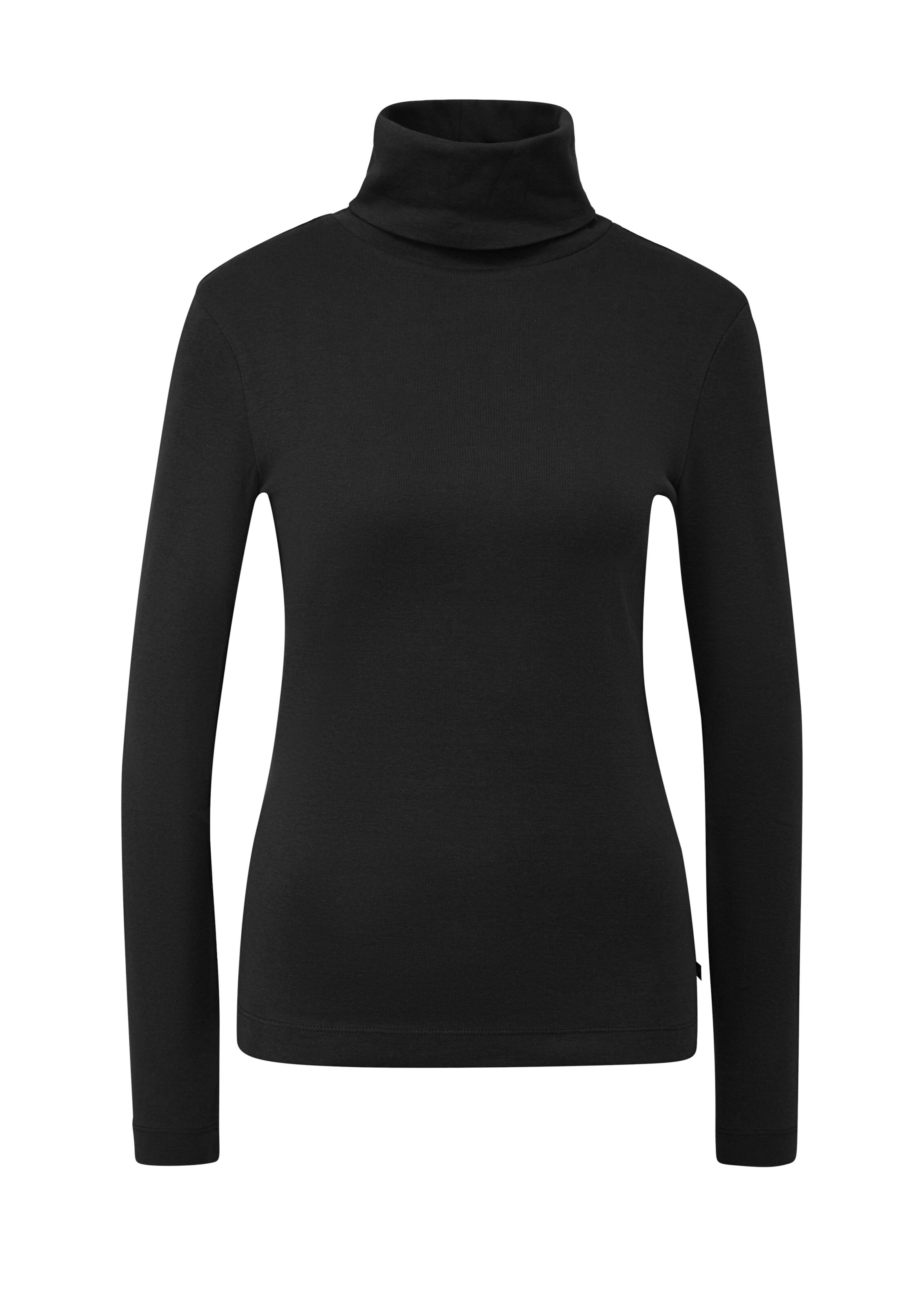 QS Shirt in L in de kleur Zwart, Productweergave
