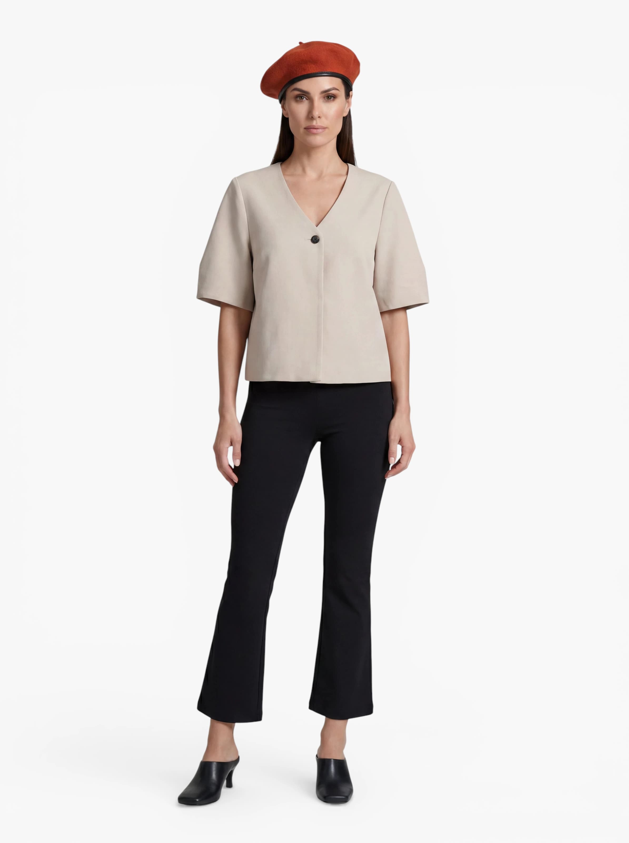 OBJECT - Blazer 'OBJLisa' em bege