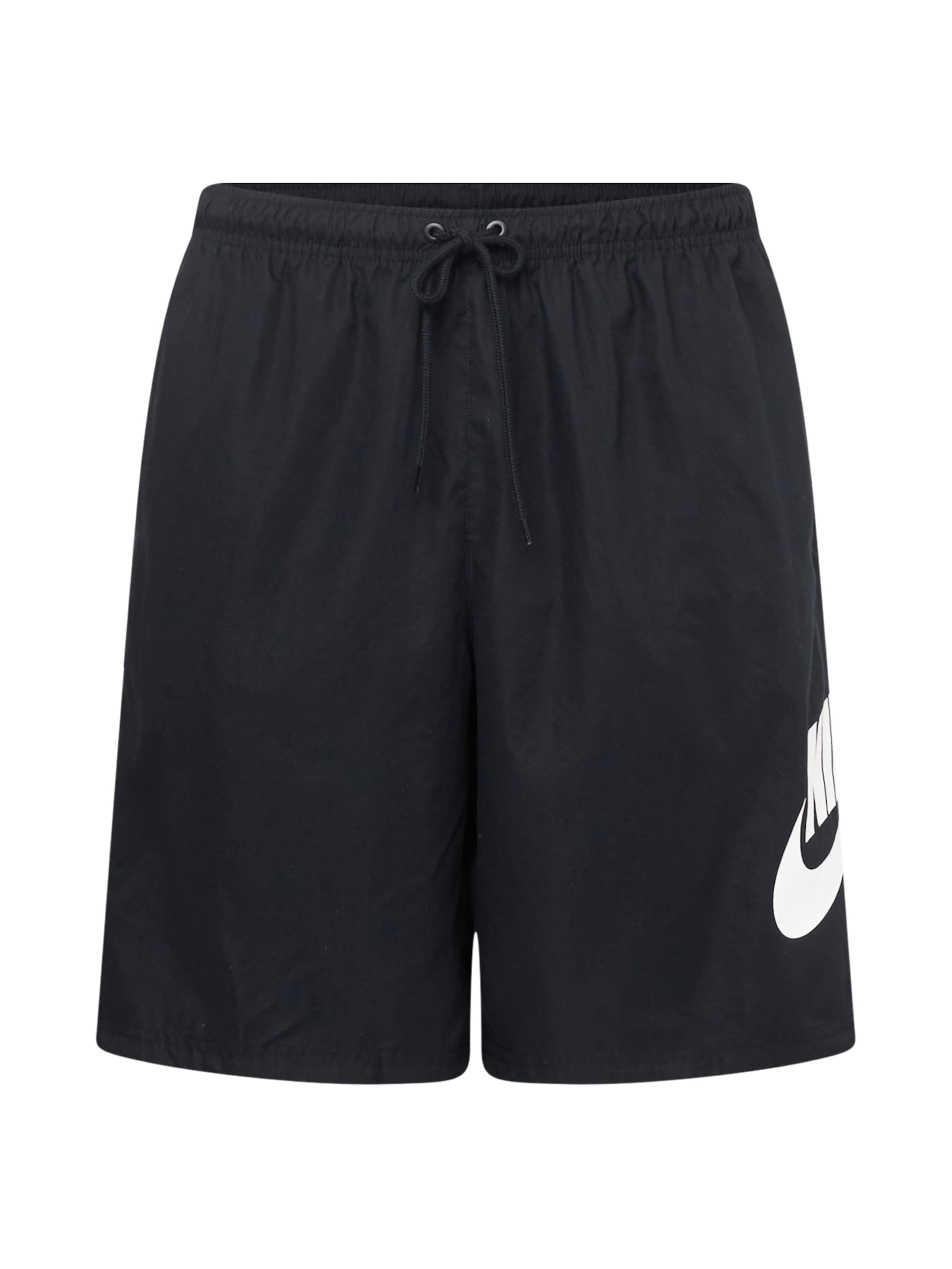 Nike Sportswear Shorts 'Club' in Schwarz: Vorderseite