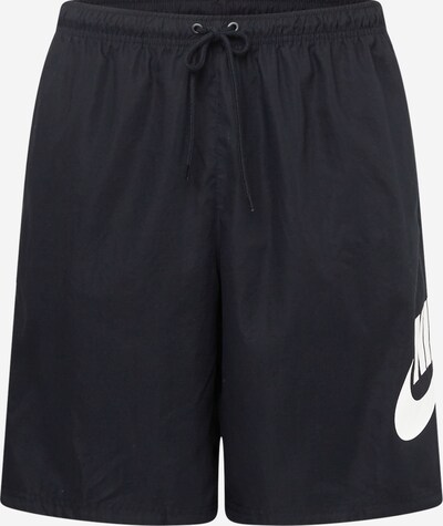 Pantaloni 'CLUB' Nike Sportswear pe negru / alb, Vizualizare produs