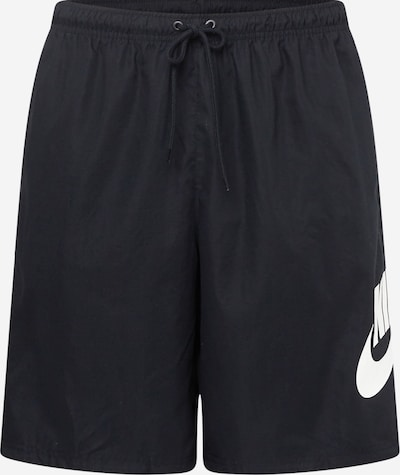 Nike Sportswear Παντελόνι 'CLUB' σε μαύρο / λευκό, Άποψη προϊόντος