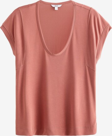 Next Shirt in Orange: front
