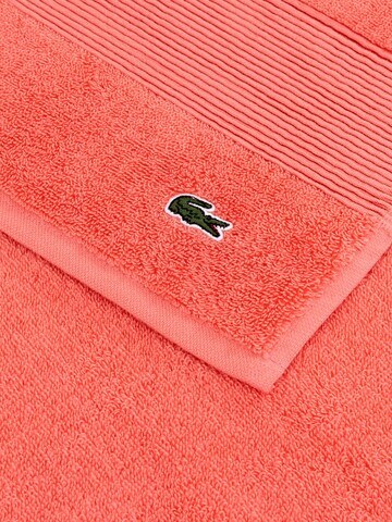 LACOSTE Handtuch 'LLECROCO'‌ in Orange