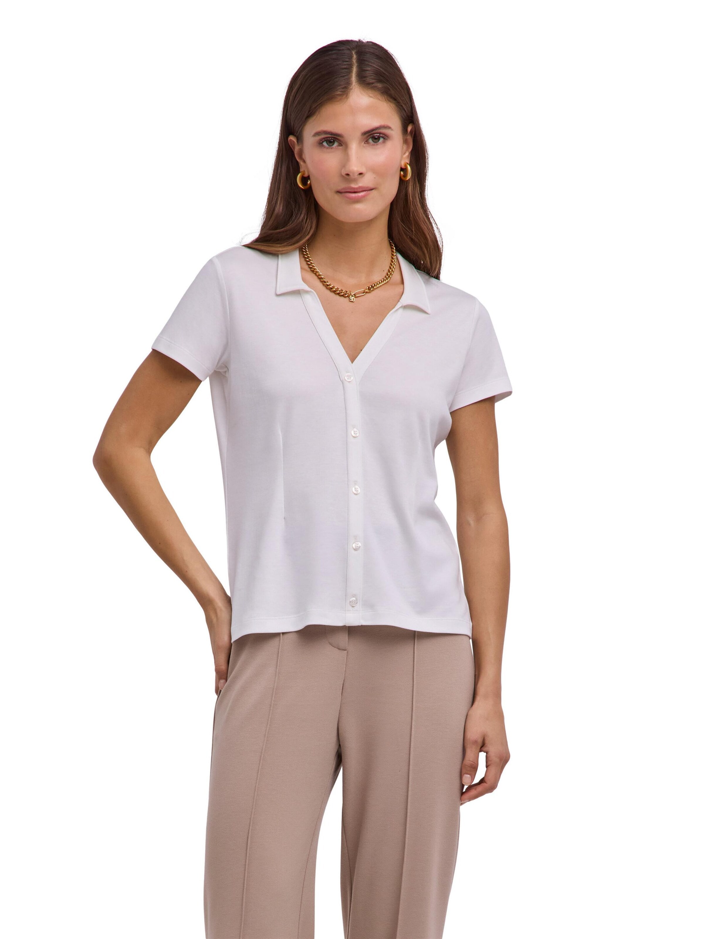 FALKE Shirt 'Lyocell Balance'‌‌‌ in Weiß: Vorderseite