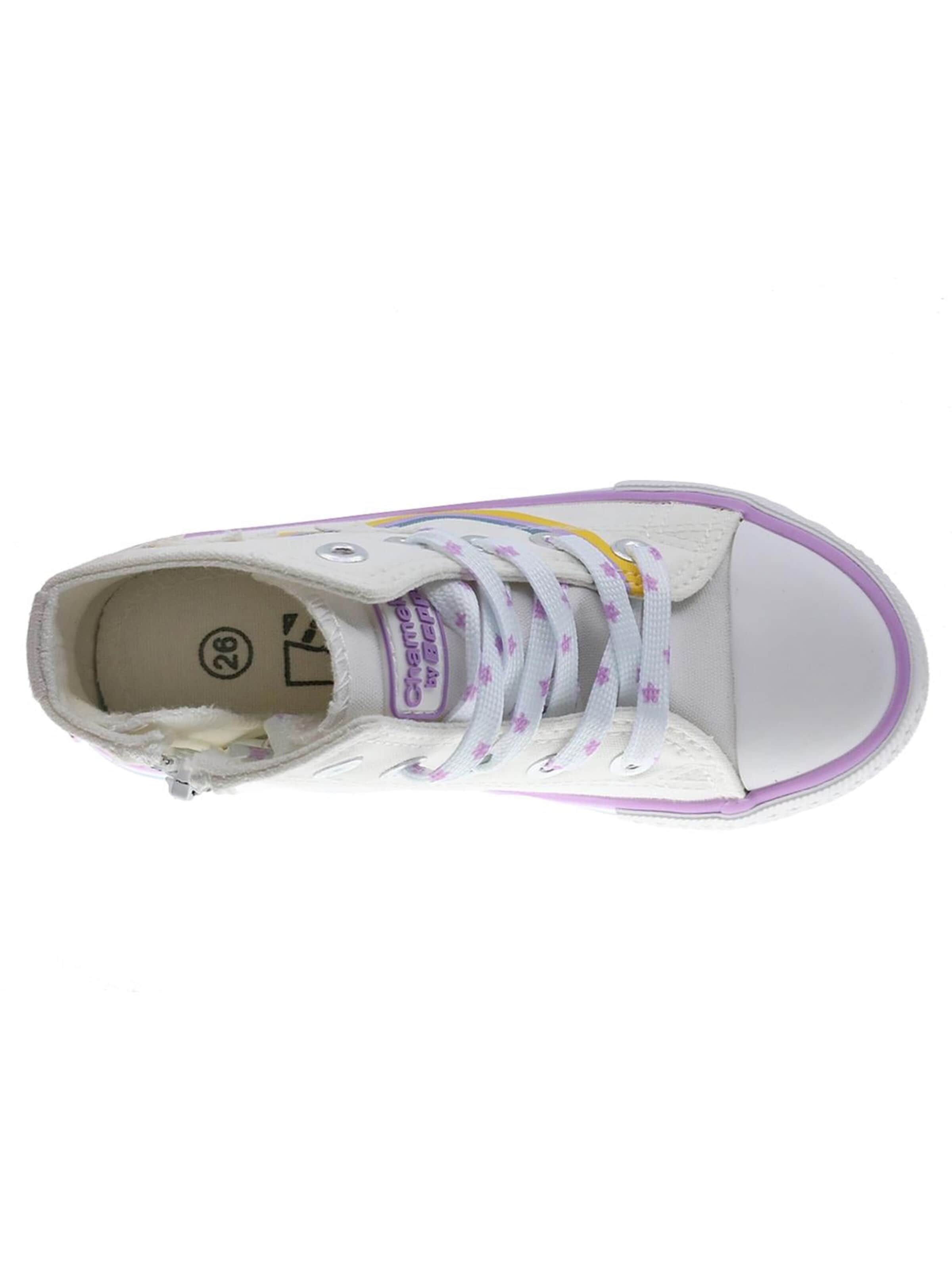 Beppi Sneaker 'Canvas Boot'‌‌‌ in Weiß