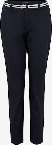 Regular Pantalon chino COMMA en bleu : devant