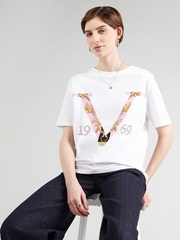 19V69 ITALIA Shirt in Wit: voorkant