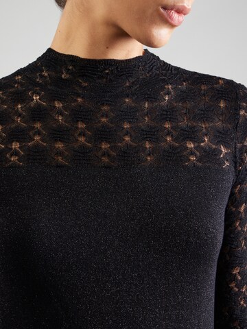 Karl Lagerfeld Pullover 'FAN' i sort