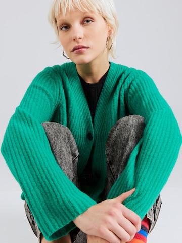 Whistles Knit Cardigan in Green