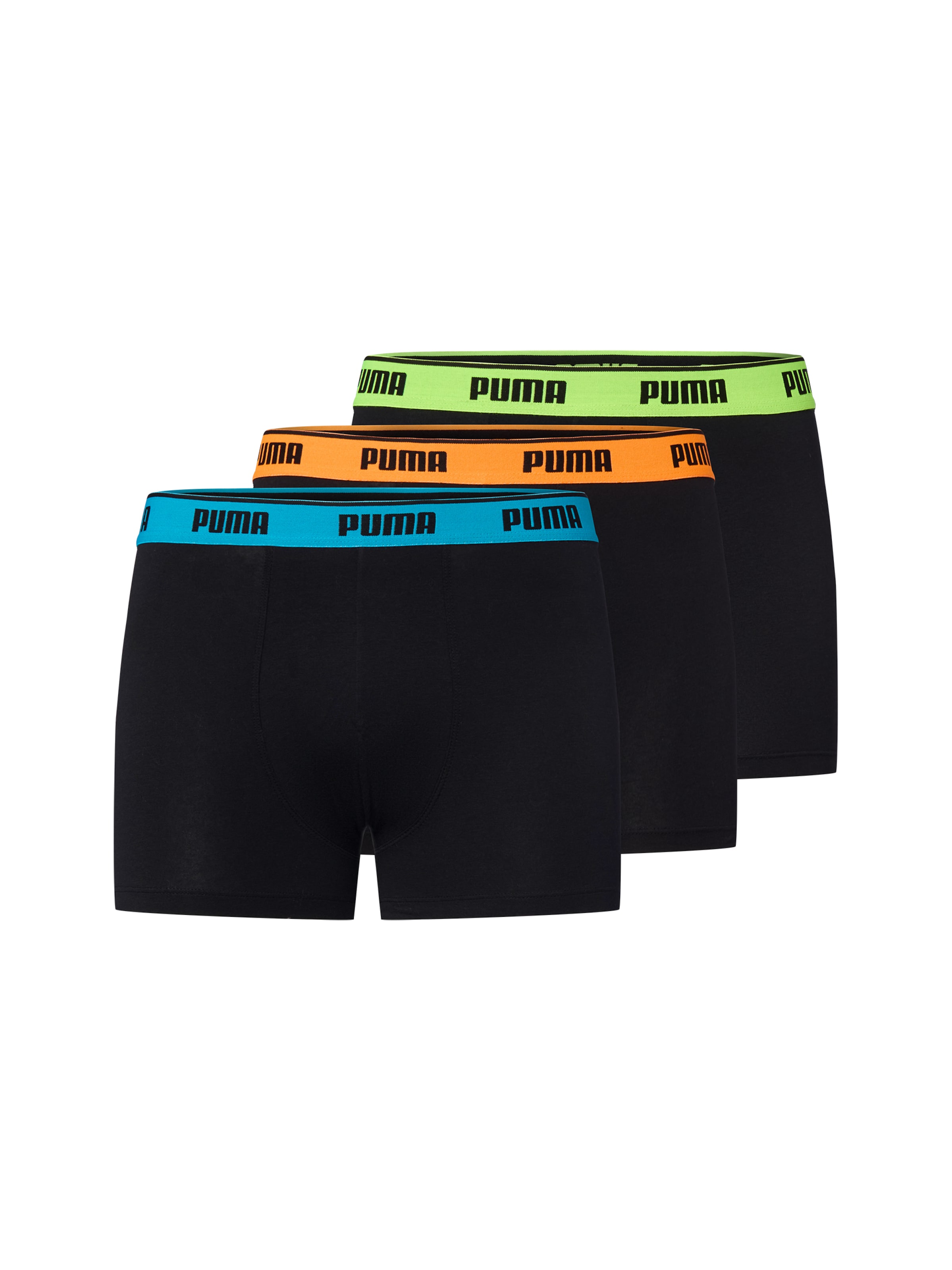 PUMA Boxershorts in Schwarz: Vorderseite