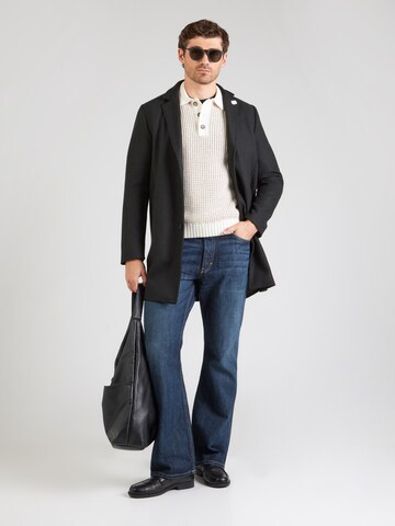 Pulover 'ONSALF' de la Only & Sons pe alb