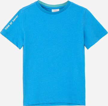 T-Shirt s.Oliver en bleu : devant