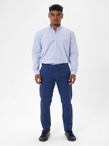 Regular Pantalon chino Moxx Paris en bleu