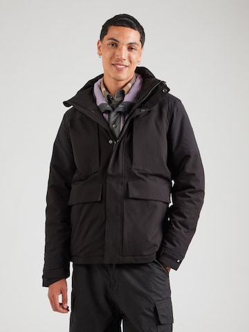 KILLTEC Μπουφάν πεζοπορίας 'KOW 81' σε μαύρο: μπροστά