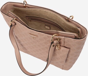 GUESS Μεγάλη τσάντα 'Noelle' σε ροζ