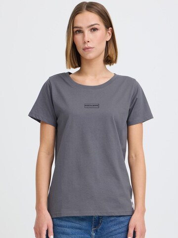 T-shirt ' NBKunt ' North Bend en gris : devant