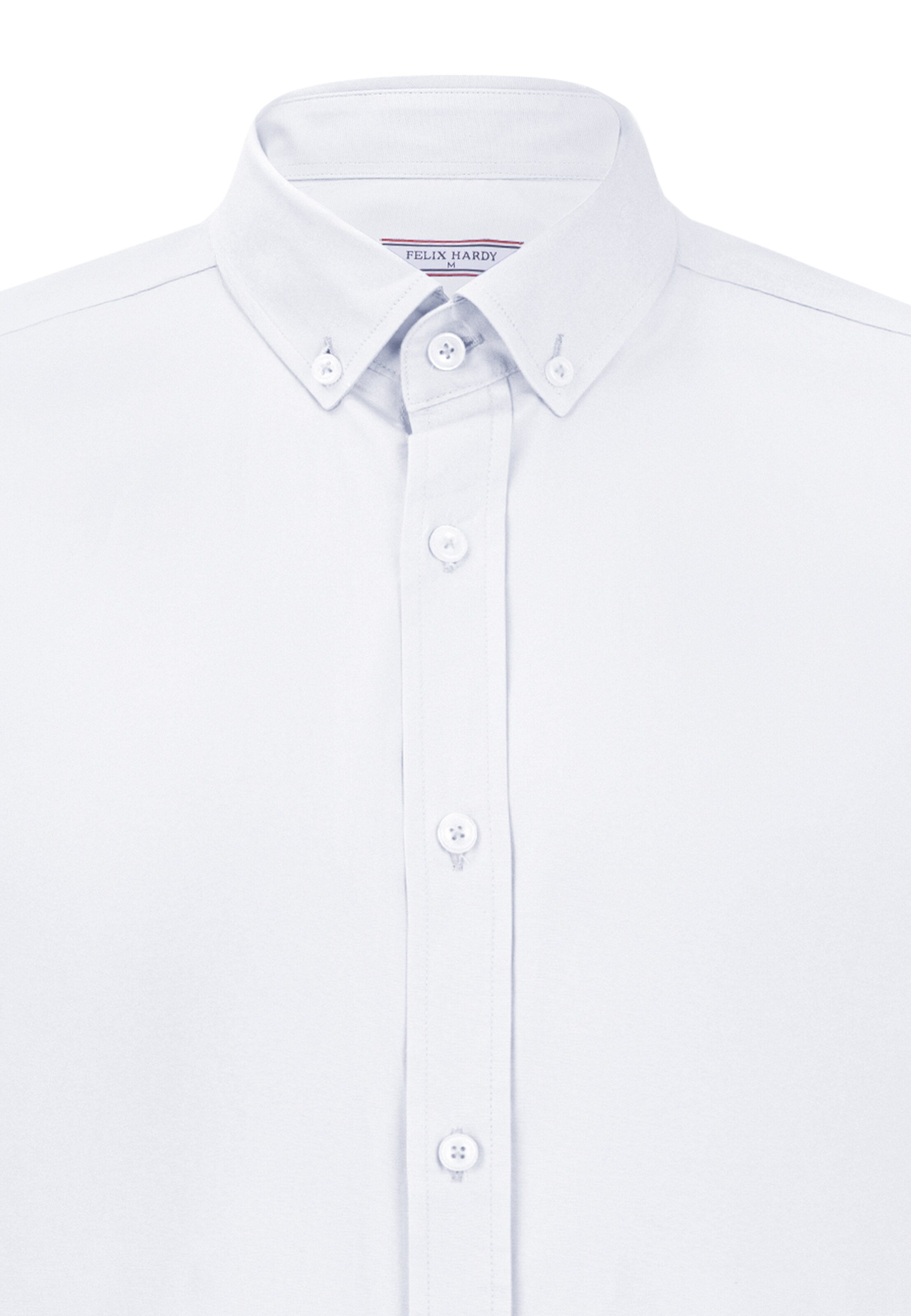Felix Hardy Comfort fit Button Up Shirt in White