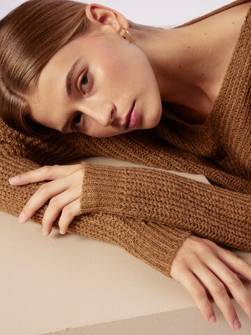 JDY Kampsun 'NEW MEGAN', värv pruun