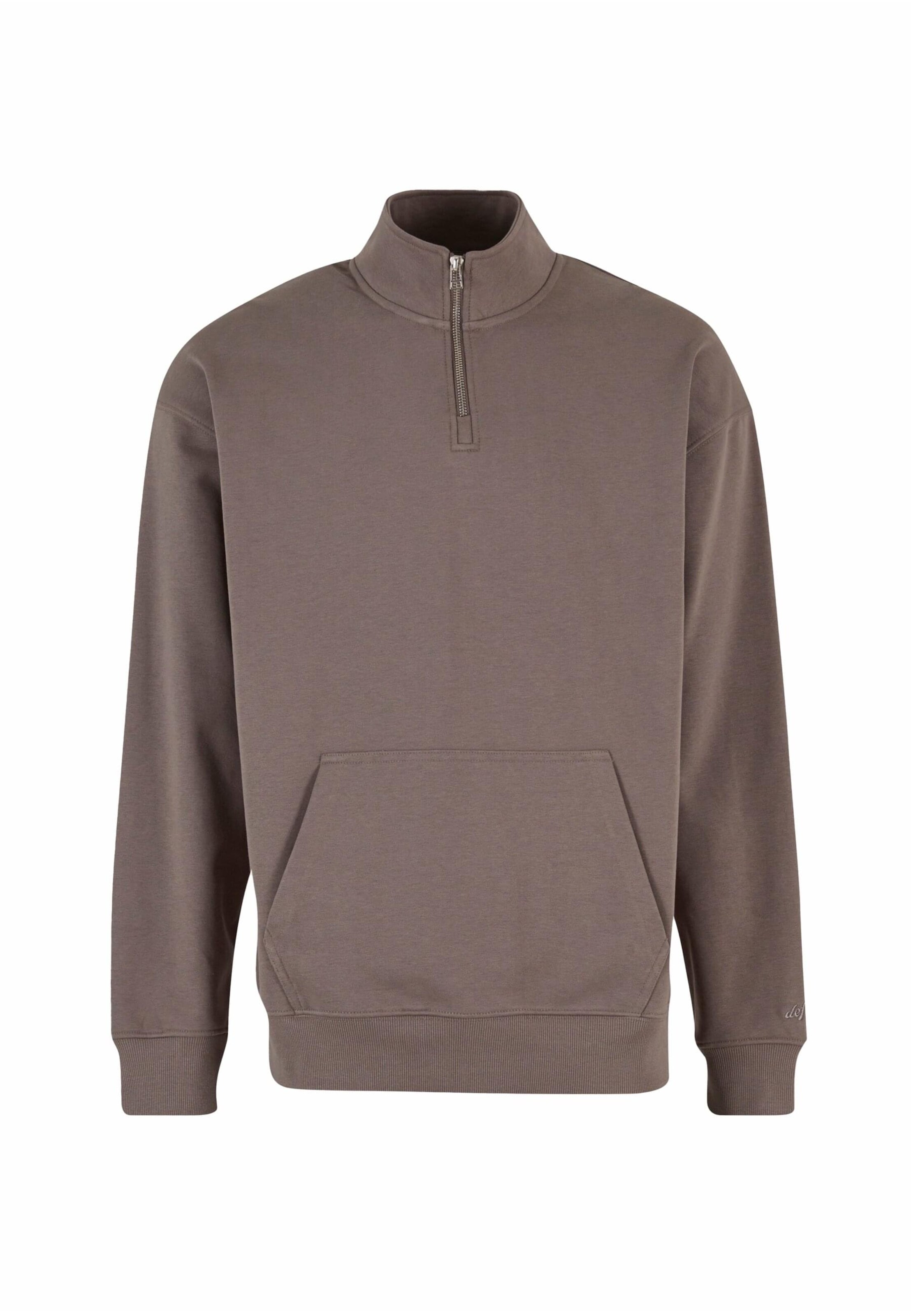 Sweat-shirt DEF en vert : devant