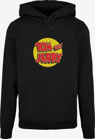 ABSOLUTE CULT Sweatshirt 'Tom And Jerry' in Zwart: voorkant