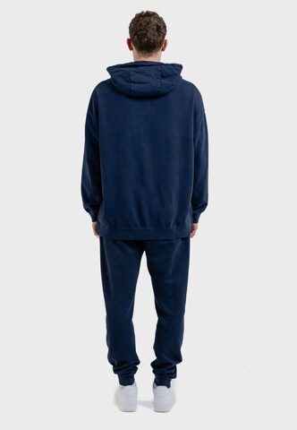 Oldskull Zip-Up Hoodie in Blue
