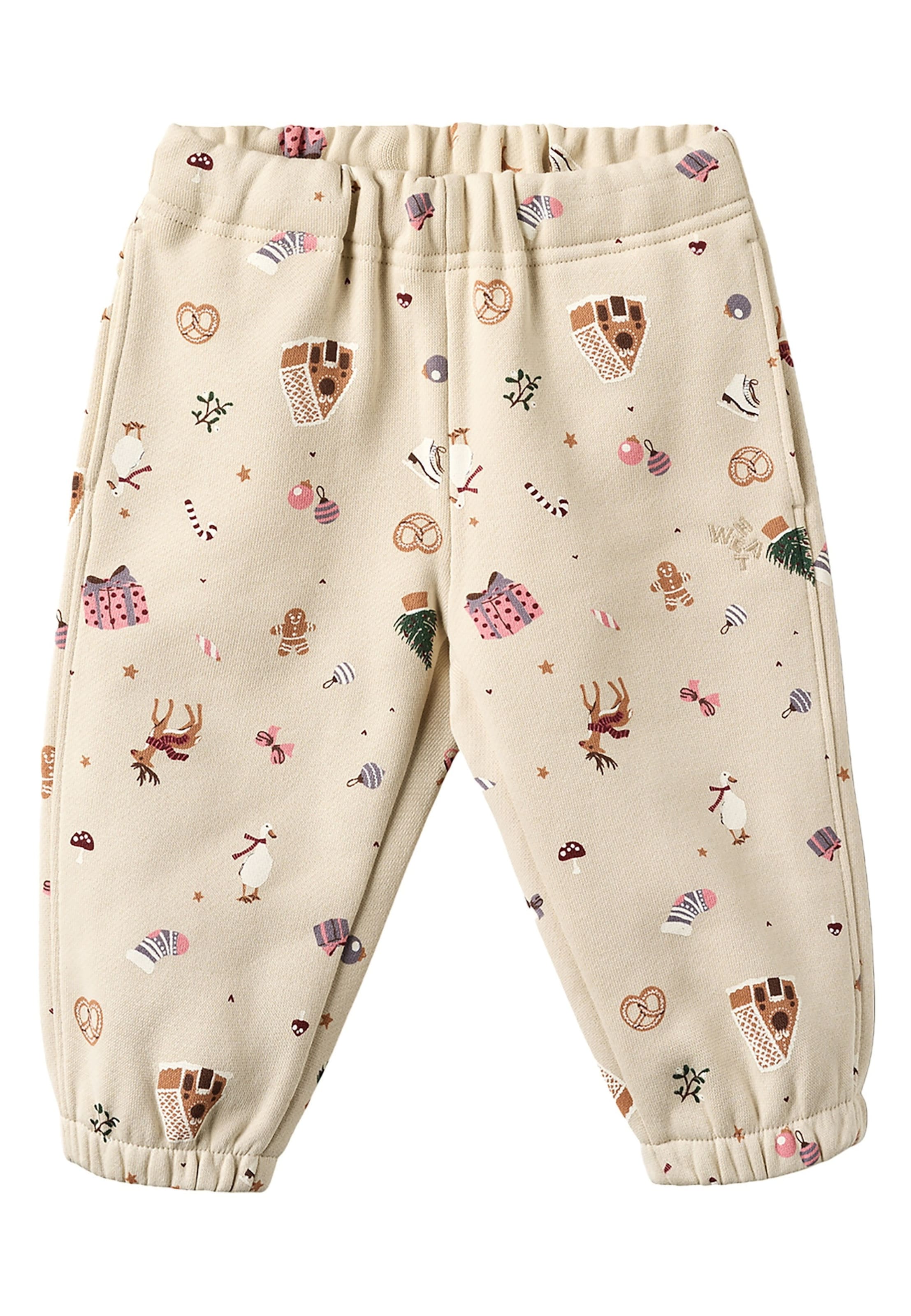 WHEAT Regular Broek 'Cass' in Beige: voorkant