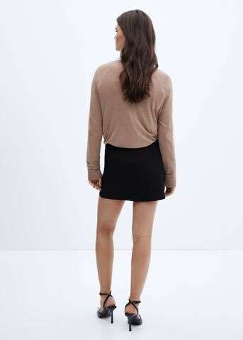 MANGO Skirt 'slipa' in Black