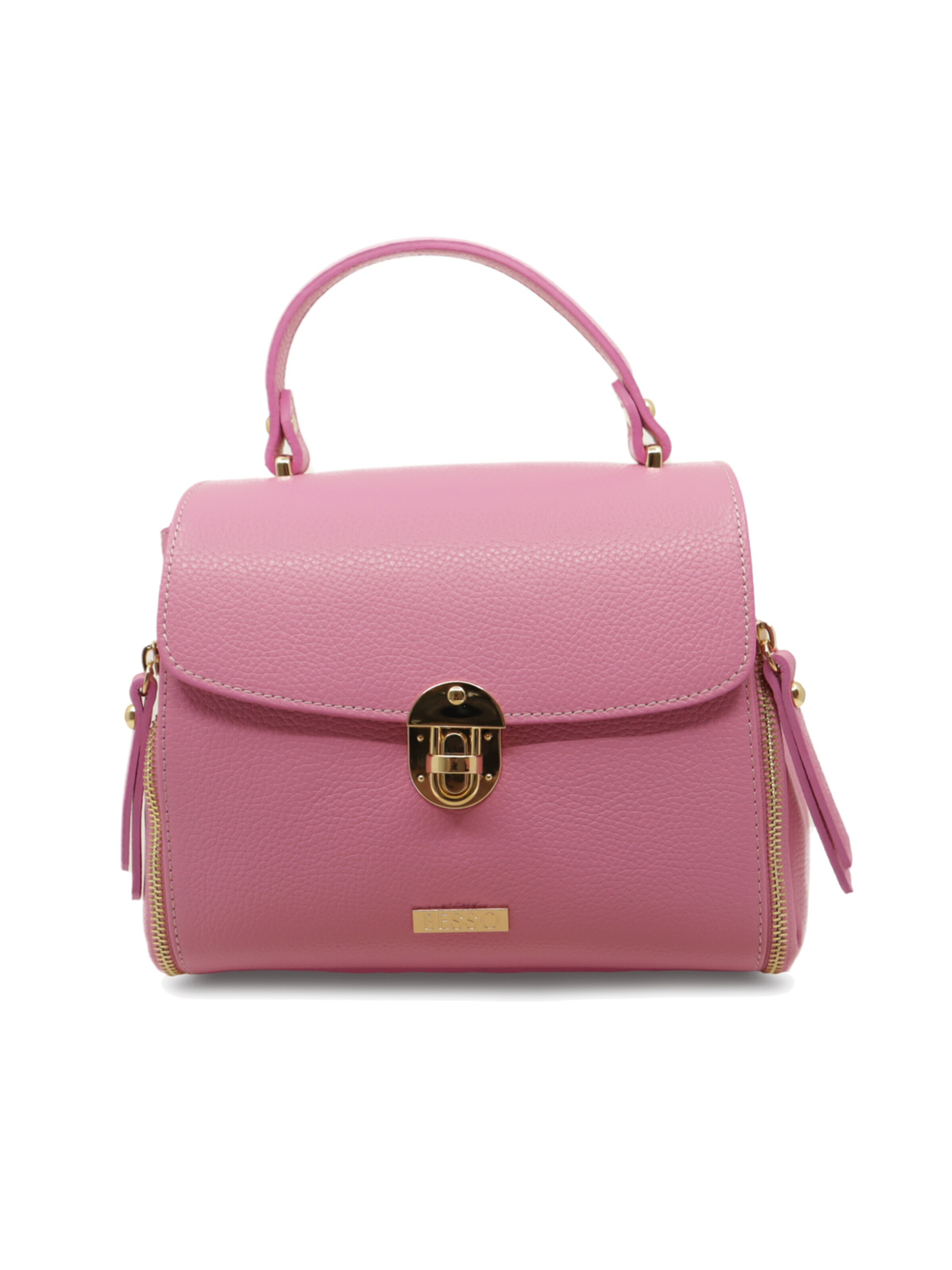 BESSO Handbag in Pink: front