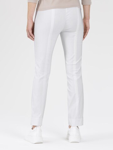 STEHMANN Regular Pants 'Ina' in White