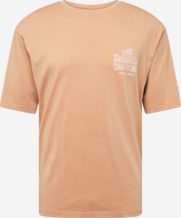 Maglietta 'JPRBLUANTHONY' di JACK & JONES in arancione: frontale