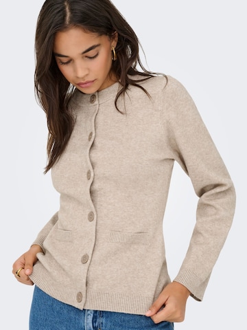 ONLY Strickjacke 'ONLKATIA' in Beige