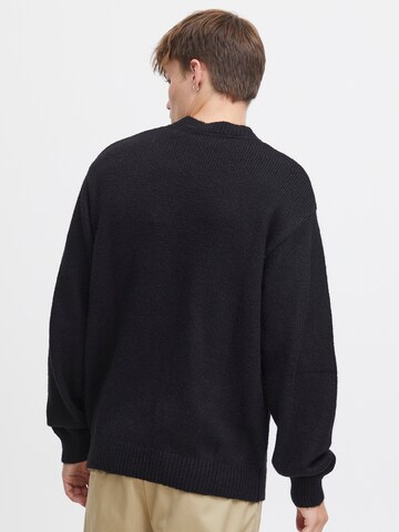 !Solid Sweater 'Hamdani' in Black