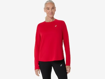 ASICS Performance Shirt in Red: front