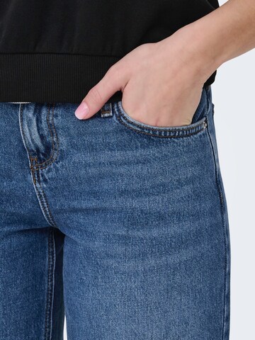 ONLY Szeroka nogawka Jeansy 'BRENDA' w kolorze niebieski