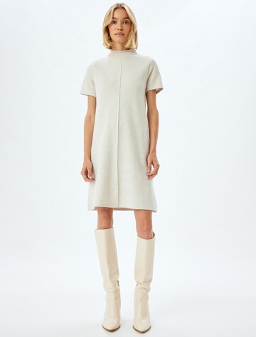 Koton Gebreide jurk in Beige: voorkant